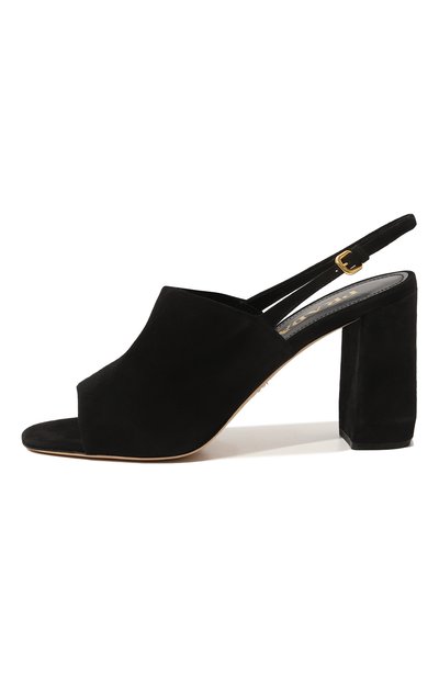 Замшевые босоножки PRADA, арт. 1X677L-008-F0002-085, фото 4