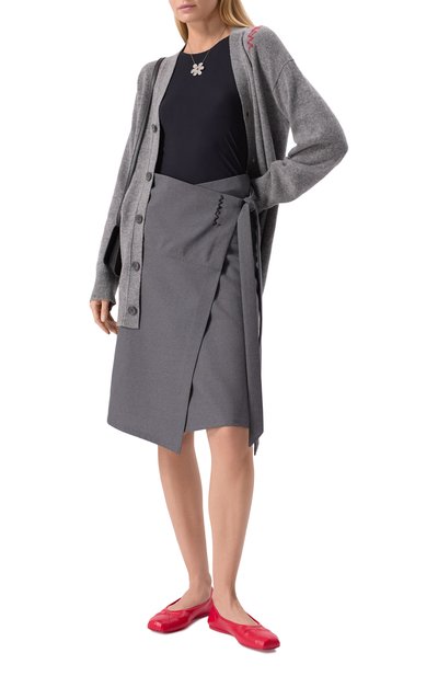 Шерстяная юбка MARNI, арт. G0MA0698S0/TW839, фото 2