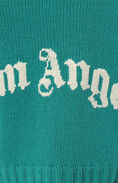 Шерстяной свитер PALM ANGELS, арт. PWHE040C99KNI0014001, фото 5