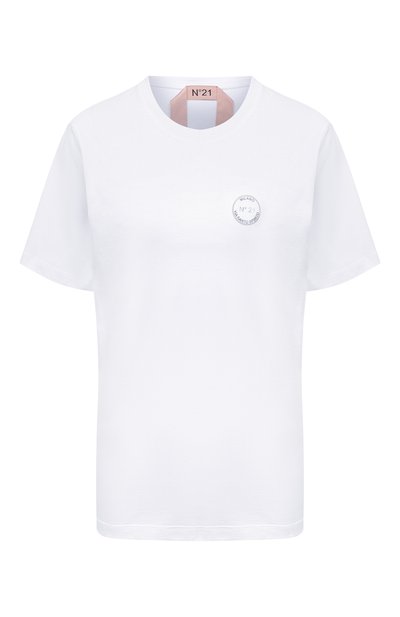 Женская хлопковая футболка N21, арт. 21I N2M0/F081/4157
