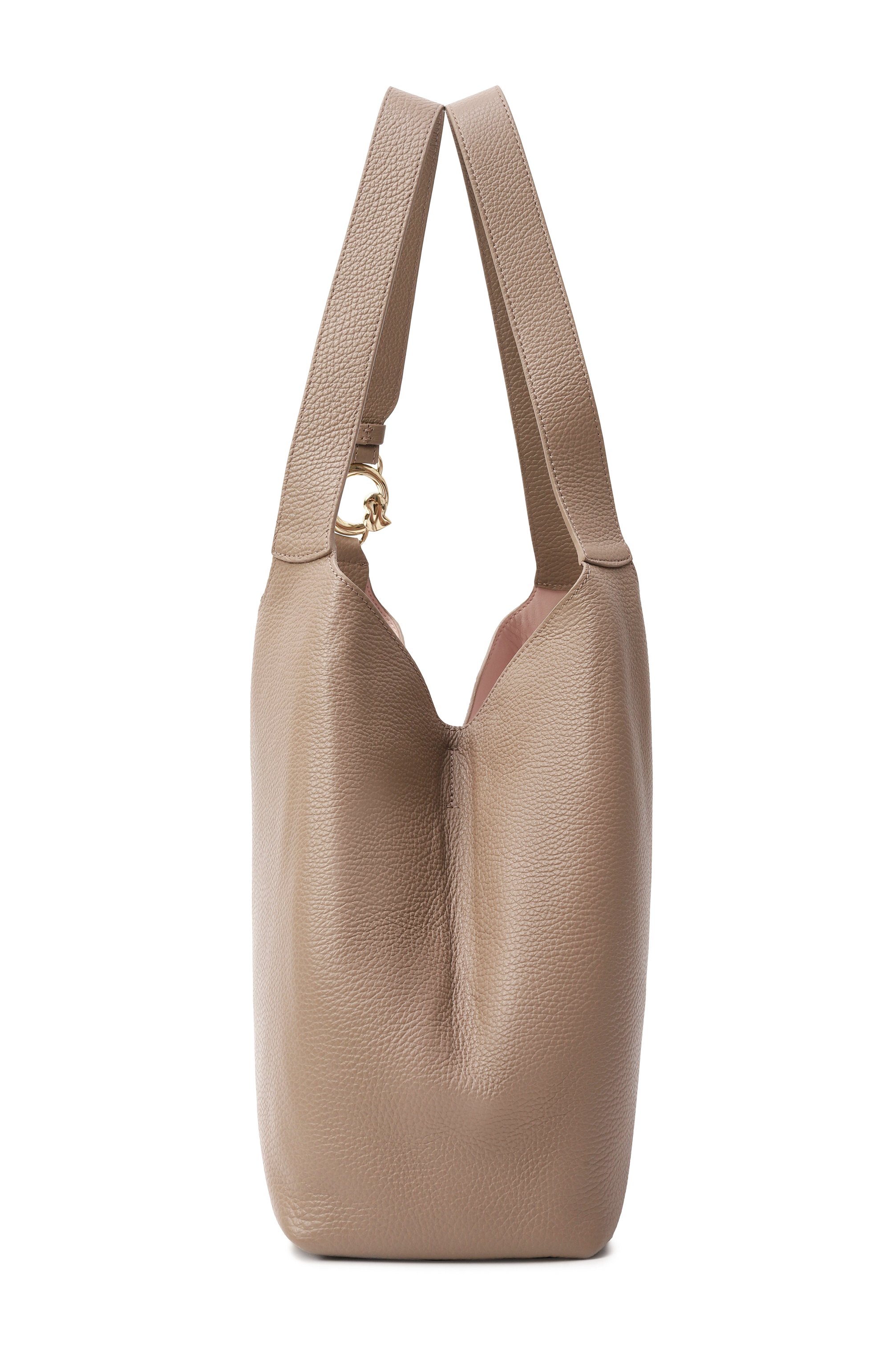 Сумка-тоут c-easy large COCCINELLE темно-бежевого цвета по цене 36750 руб., арт. E1SHA110101, фото 4 Сумка-тоут c-easy large COCCINELLE, арт. E1SHA110101, фото 4