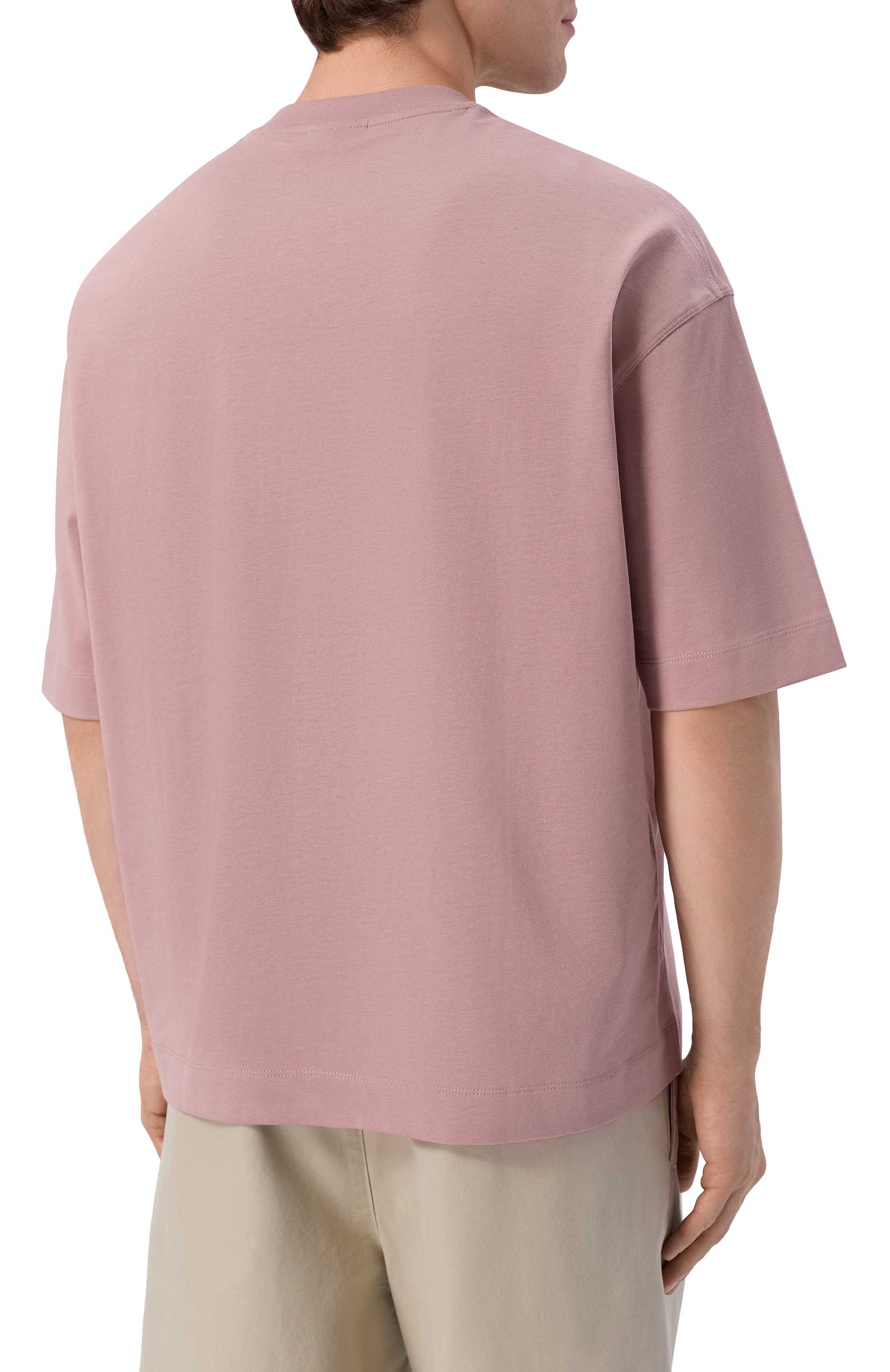 Хлопковая футболка EMPORIO ARMANI, арт. EM005256/AF24740, фото 4