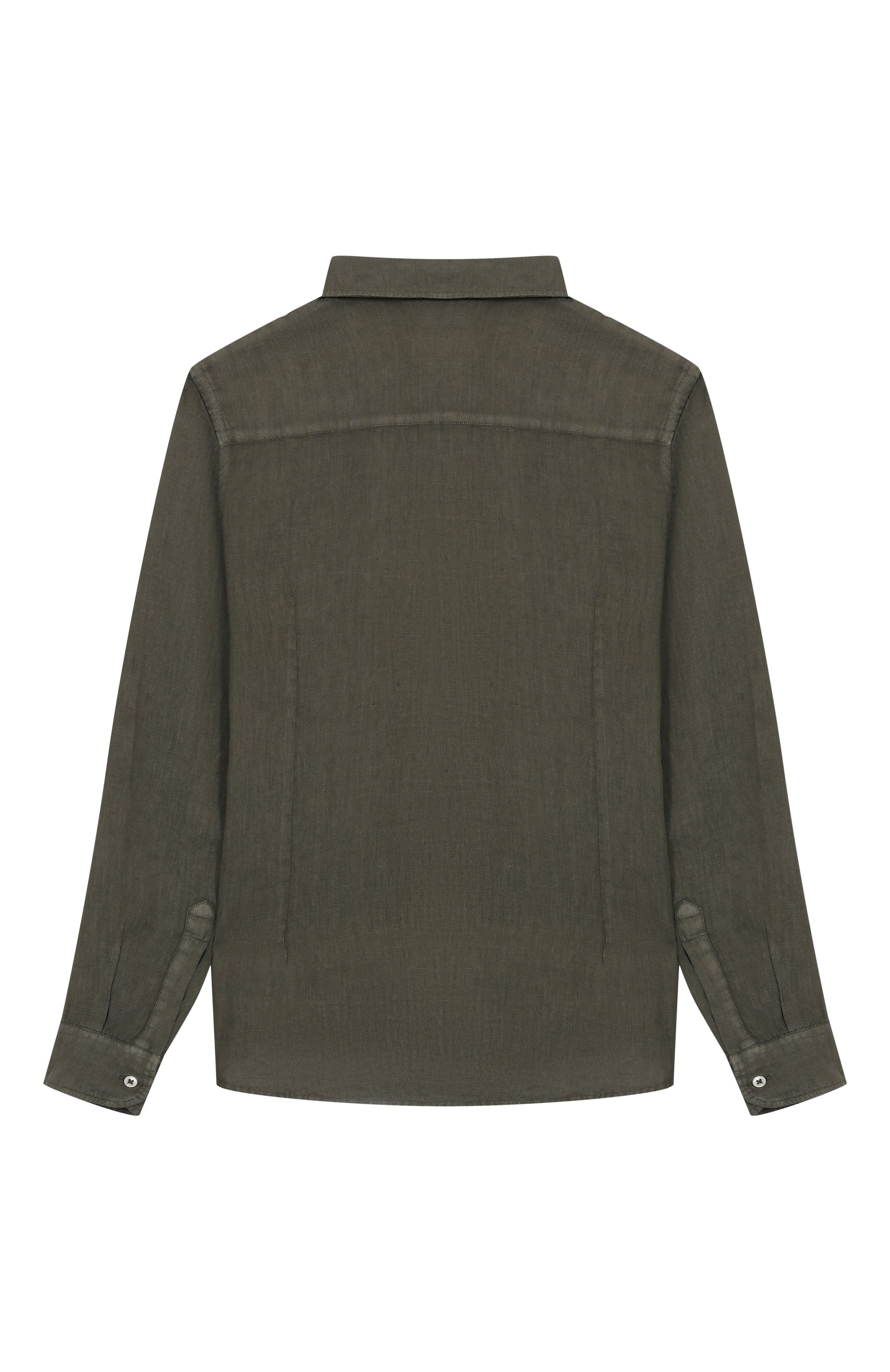 Льняная рубашка PAOLO PECORA MILANO, арт. PP4032/14A-16A, фото 2