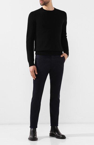 Хлопковые брюки  SAINT LAURENT, арт. 582300/Y812K, фото 2