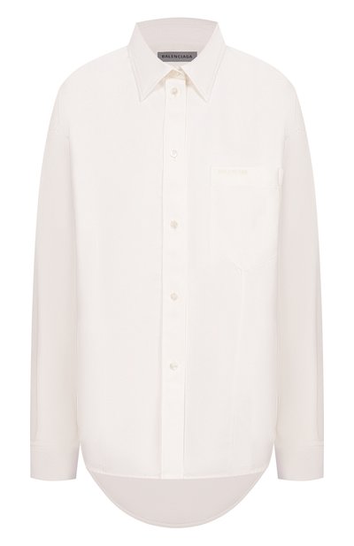 Женская рубашка из хлопка и шелка BALENCIAGA, арт. 872318/TUM18