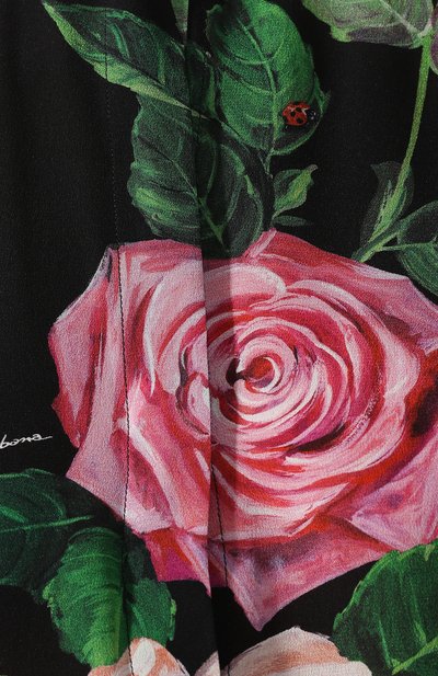 Шелковая рубашка DOLCE & GABBANA, арт. F5K06T/HS103, фото 5