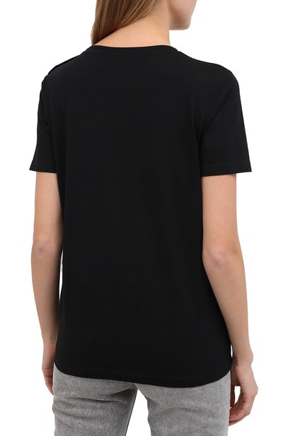 Хлопковая футболка BALMAIN, арт. UF11350/P001, фото 4