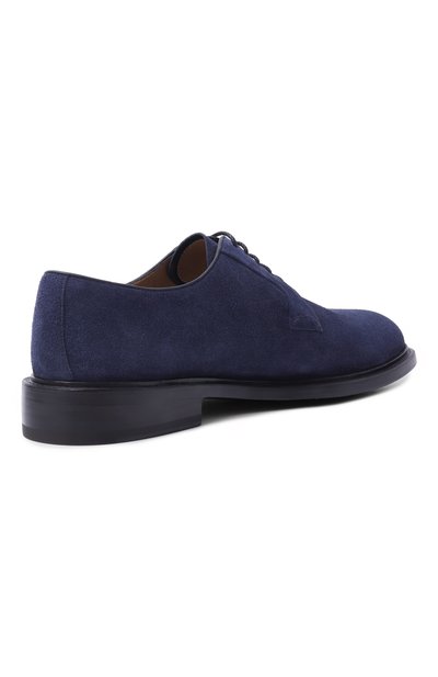 Замшевые дерби BARRETT темно-синего цвета по цене 66850 руб., арт. 251U074.7/LIGHT CASHEMERE, фото 4 Замшевые дерби BARRETT, арт. 251U074.7/LIGHT CASHEMERE, фото 4