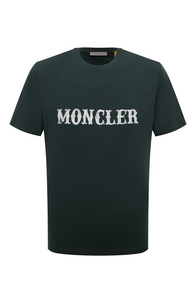Мужская хлопковая футболка moncler genius x fragment frgmt MONCLER GENIUS, арт. 8C000-01-M2350