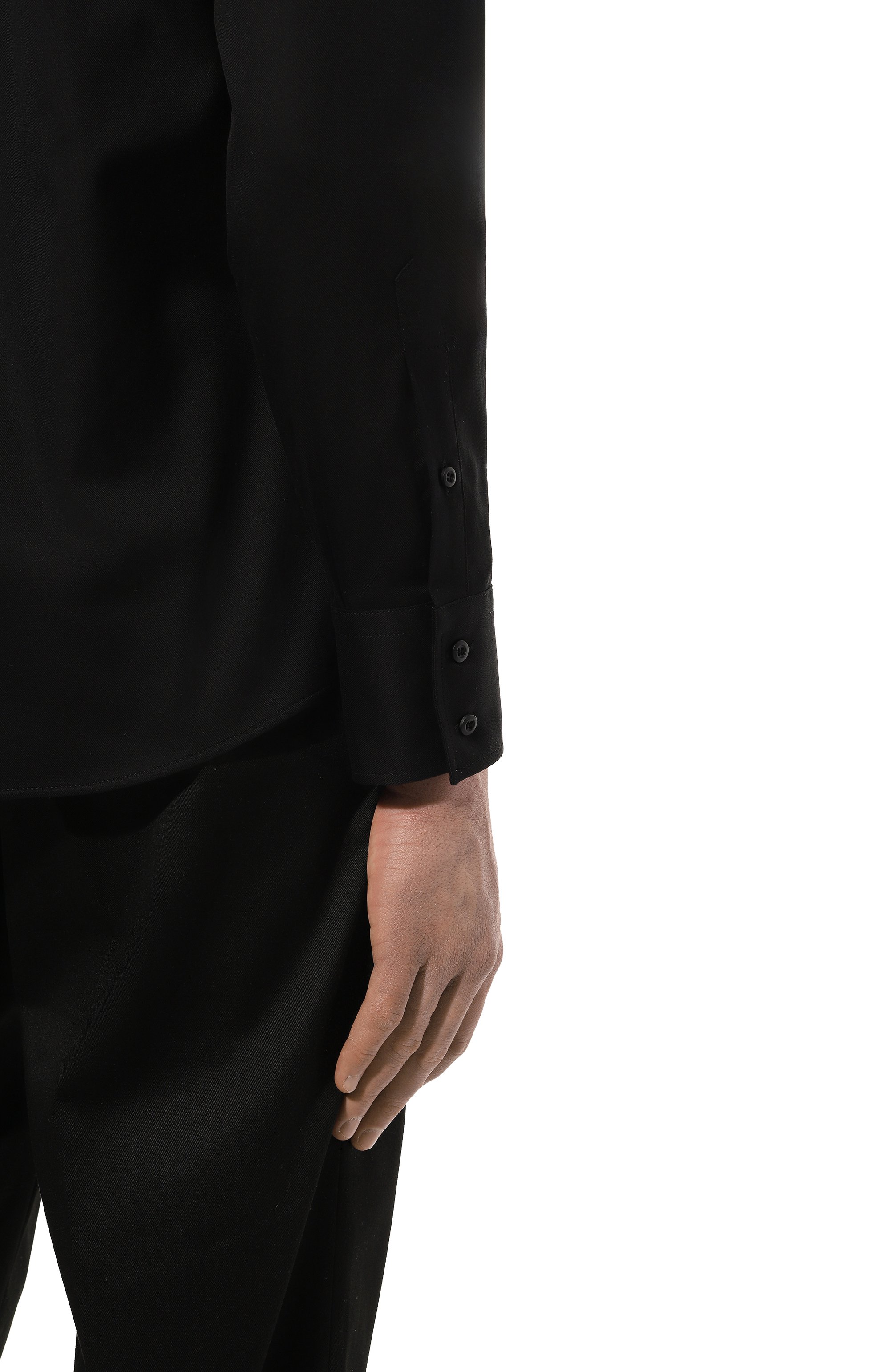 Хлопковая рубашка BRUNELLO CUCINELLI, арт. MW6040028, фото 5