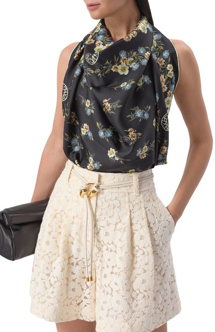 Женский шелковый платок ELIE SAAB, арт. SE9090SR687