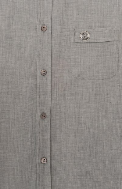 Рубашка из хлопка и кашемира STEFANO RICCI JUNIOR, арт. YC006317/BN3030, фото 3