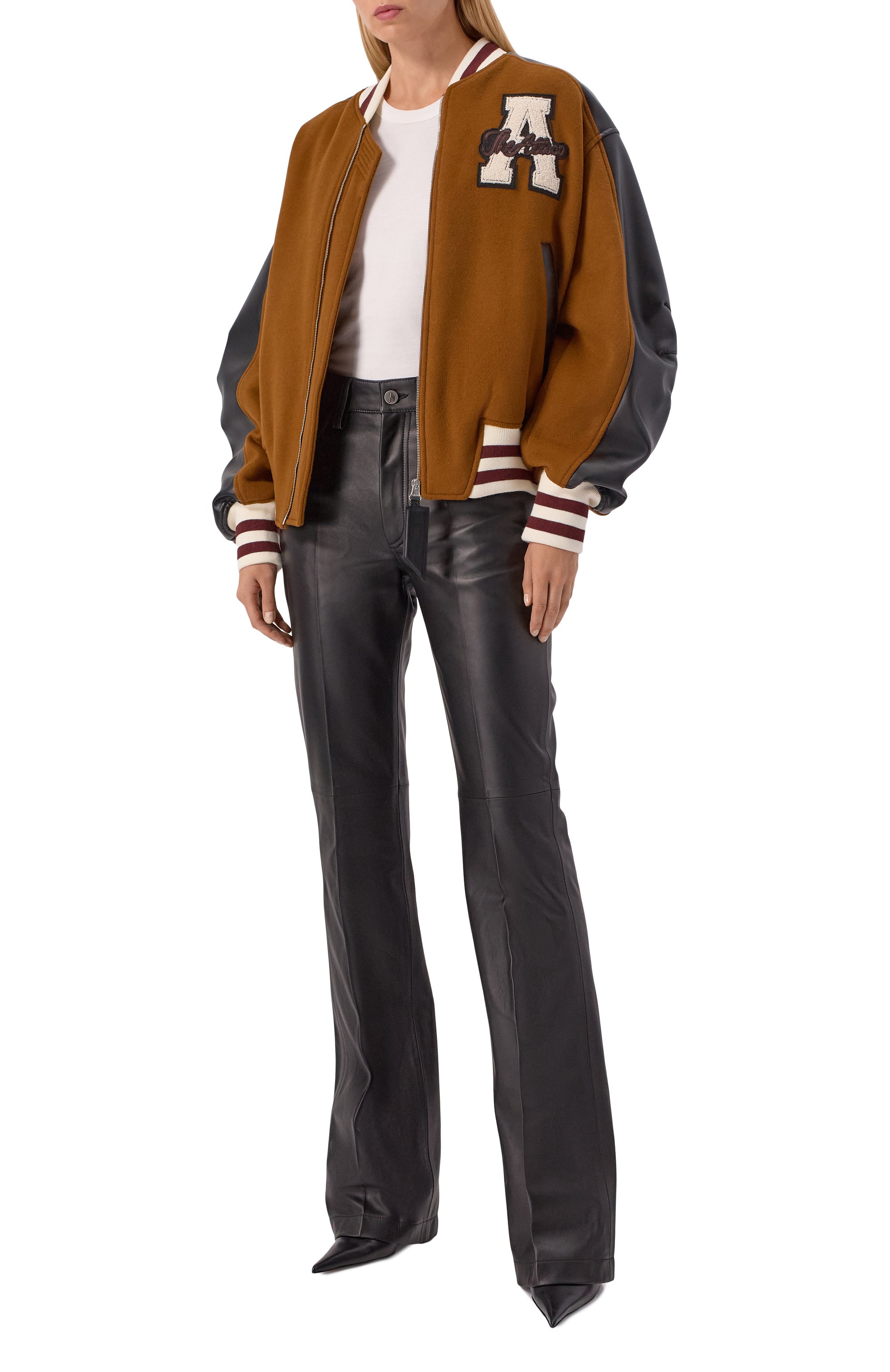 Кожаные брюки THE ATTICO, арт. 251WCP00273/LBT128AA, фото 2