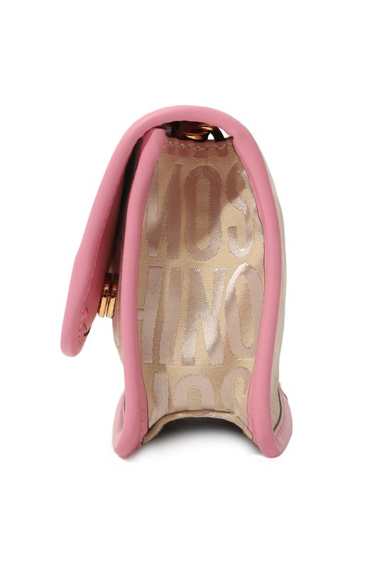 Клатч Moschino Розовый, фото 4