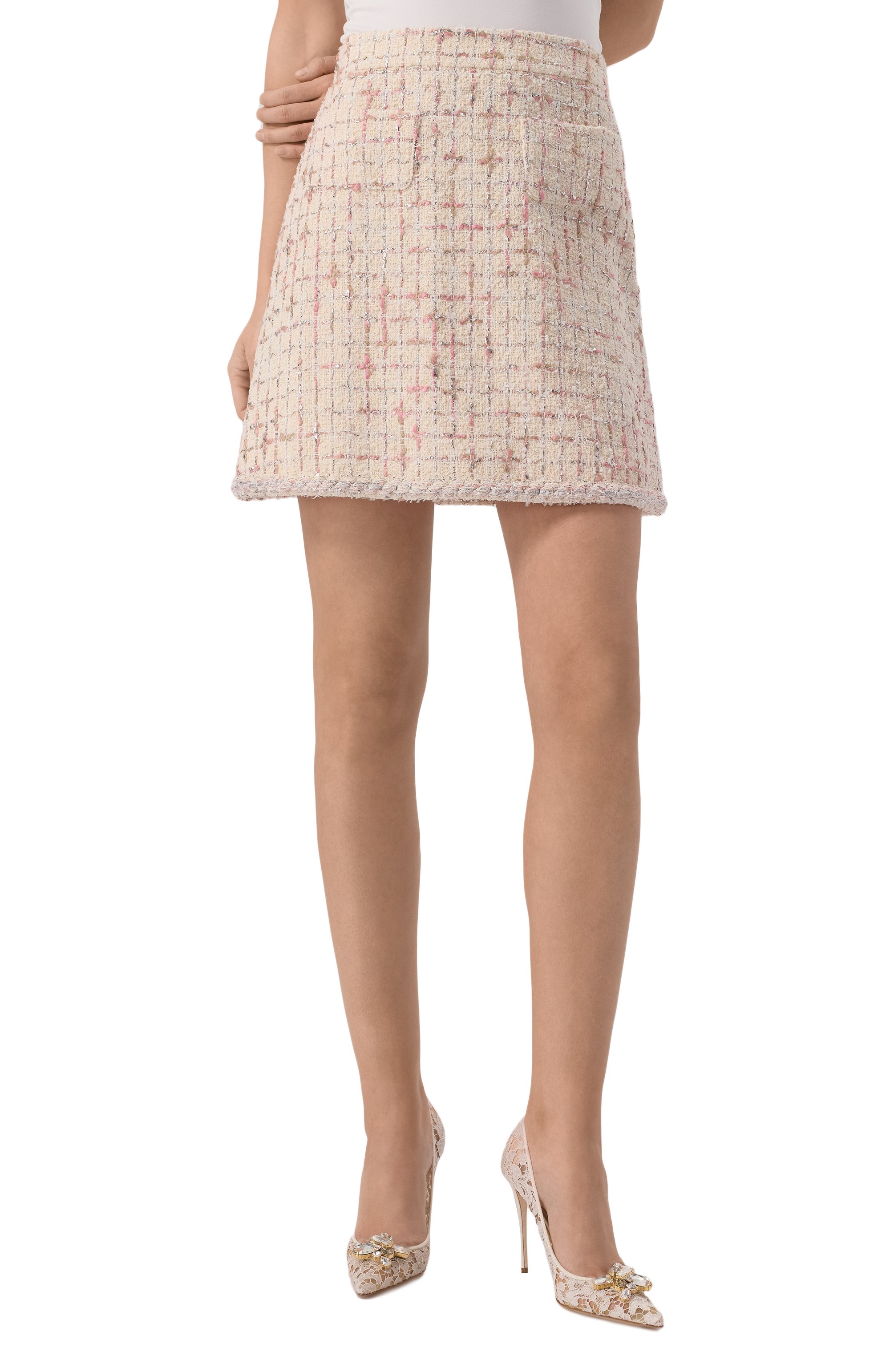 Твидовая юбка GIAMBATTISTA VALLI, арт. 25SSPVFP2081-03T0U, фото 3