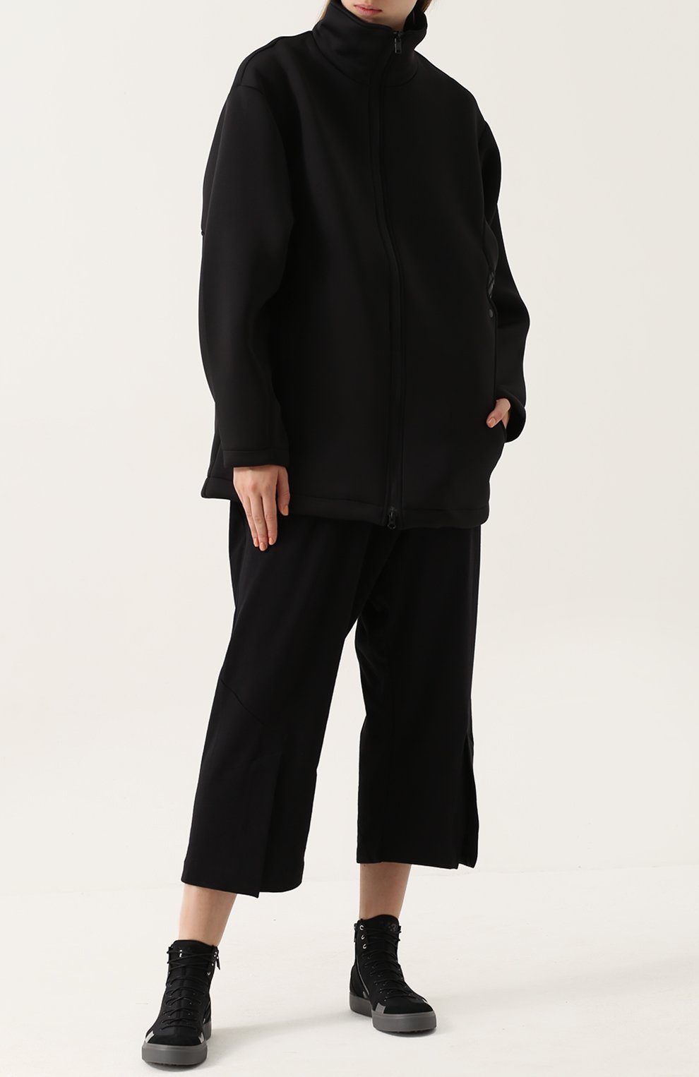 Кардиган свободного кроя с воротником-стойкой Y-3, арт. CE6873, фото 2