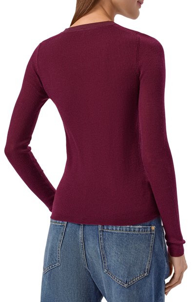 Шерстяной пуловер CHLOÉ, арт. CH24WMP51667, фото 4