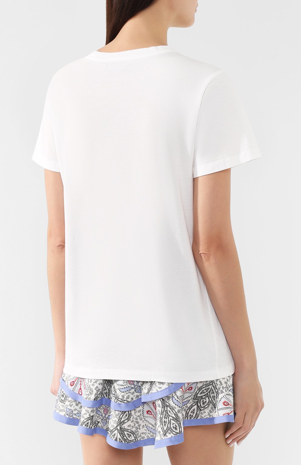Хлопковая футболка ISABEL MARANT, арт. TS0619-19E038I/ZA0F, фото 4