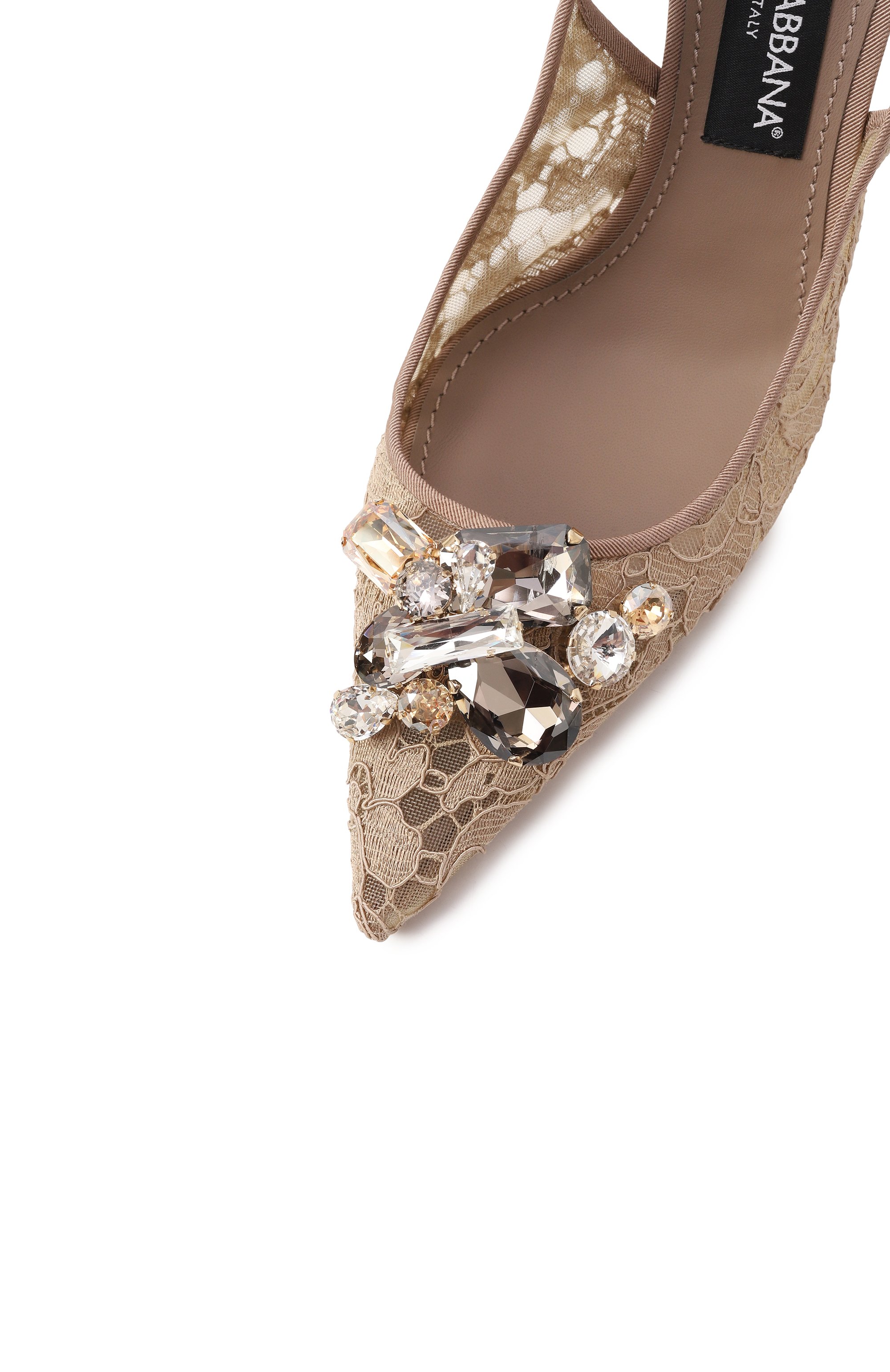 Текстильные туфли rainbow 90 DOLCE & GABBANA, арт. CG0712/AQ074, фото 7