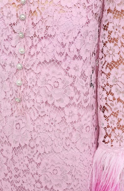 Платье из хлопка и вискозы DOLCE & GABBANA, арт. F6I7DZ/HLMEA, фото 5