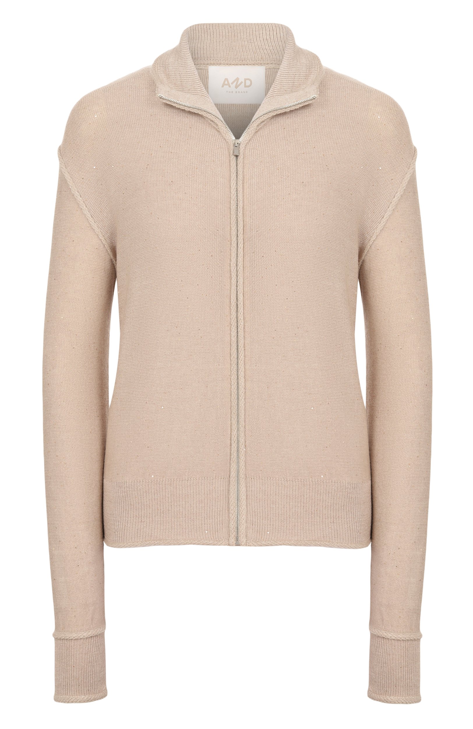 Кардиган из шерсти и кашемира AND THE BRAND, арт. W27-BS021-1202-102, фото 1