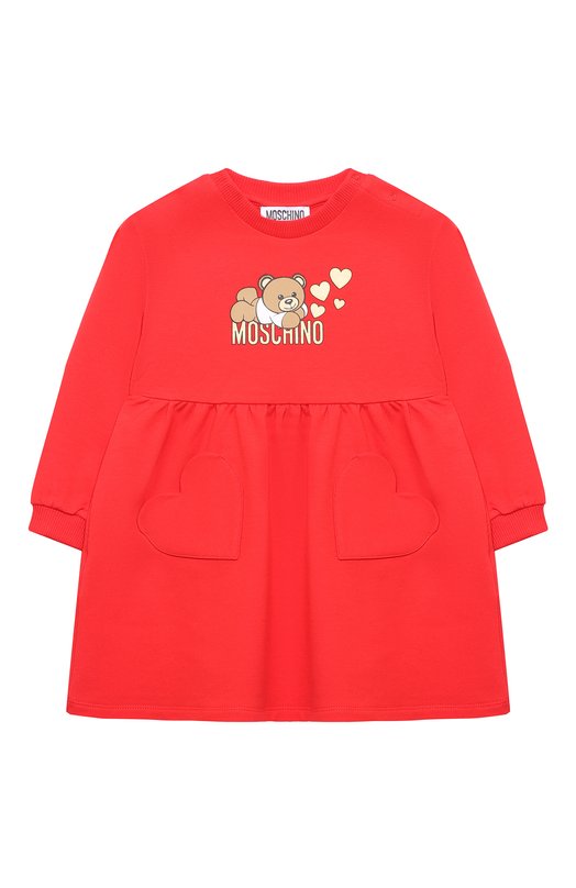 Хлопковое платье Moschino