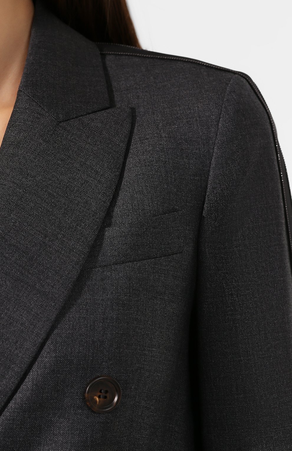 Шерстяной жакет BRUNELLO CUCINELLI, арт. M031P8820, фото 5