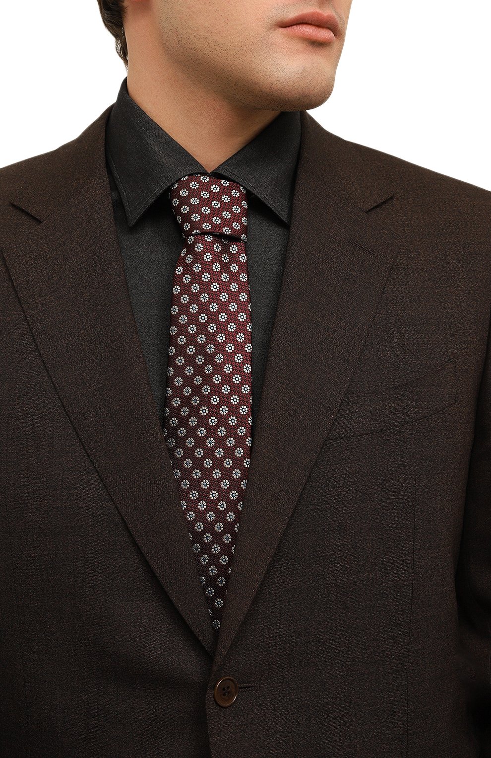 Шелковый галстук CANALI, арт. 18/HJ03987, фото 2