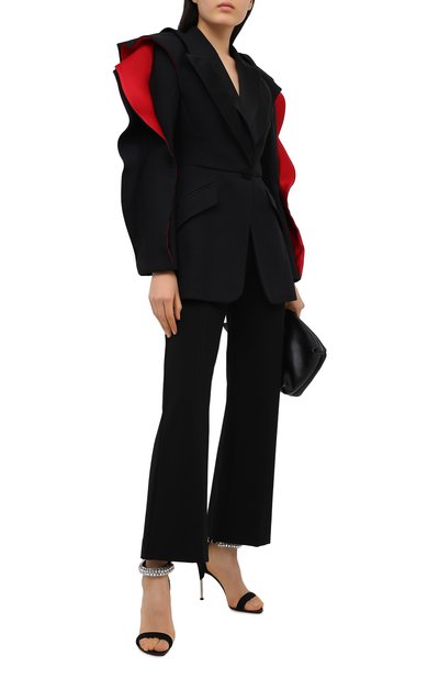 Жакет из шерсти и шелка ALEXANDER MCQUEEN, арт. 639490/QJAAA, фото 2
