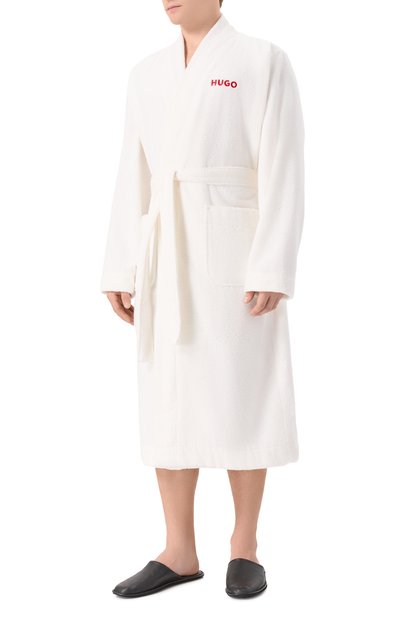 Хлопковый халат HUGO, арт. 50503028, фото 2