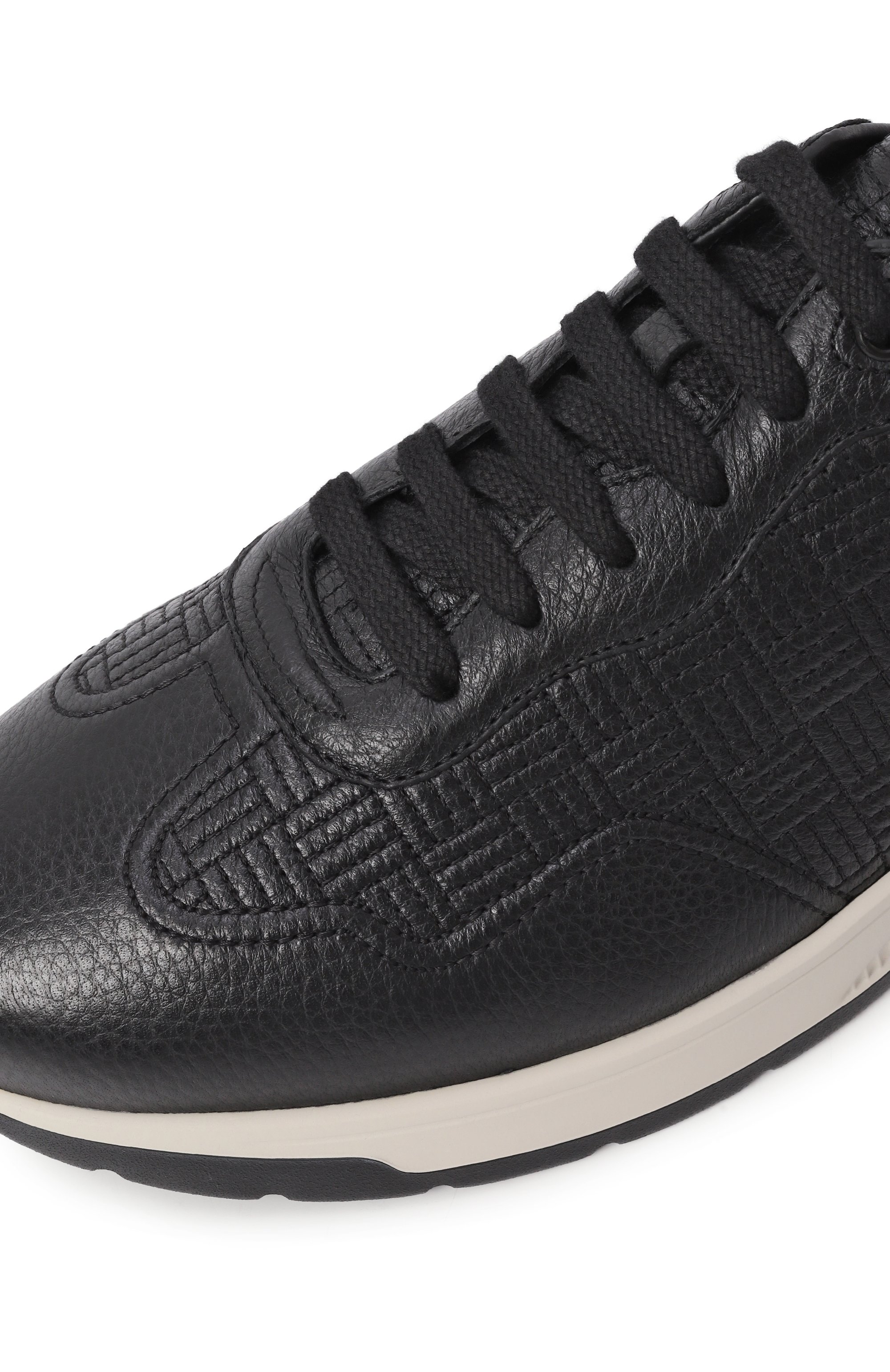 Кожаные кроссовки ZILLI, арт. H0157AM1130VZEV04, фото 7