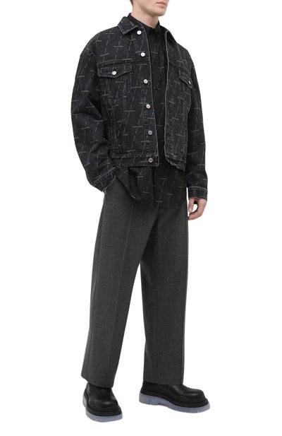 Хлопковая рубашка BALENCIAGA, арт. 642265/TJLF3, фото 2