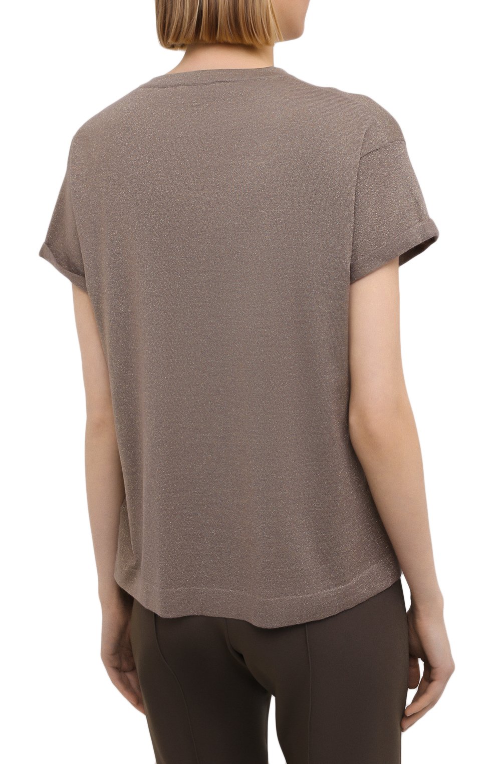 Пуловер из кашемира и шелка BRUNELLO CUCINELLI, арт. M41810000, фото 4