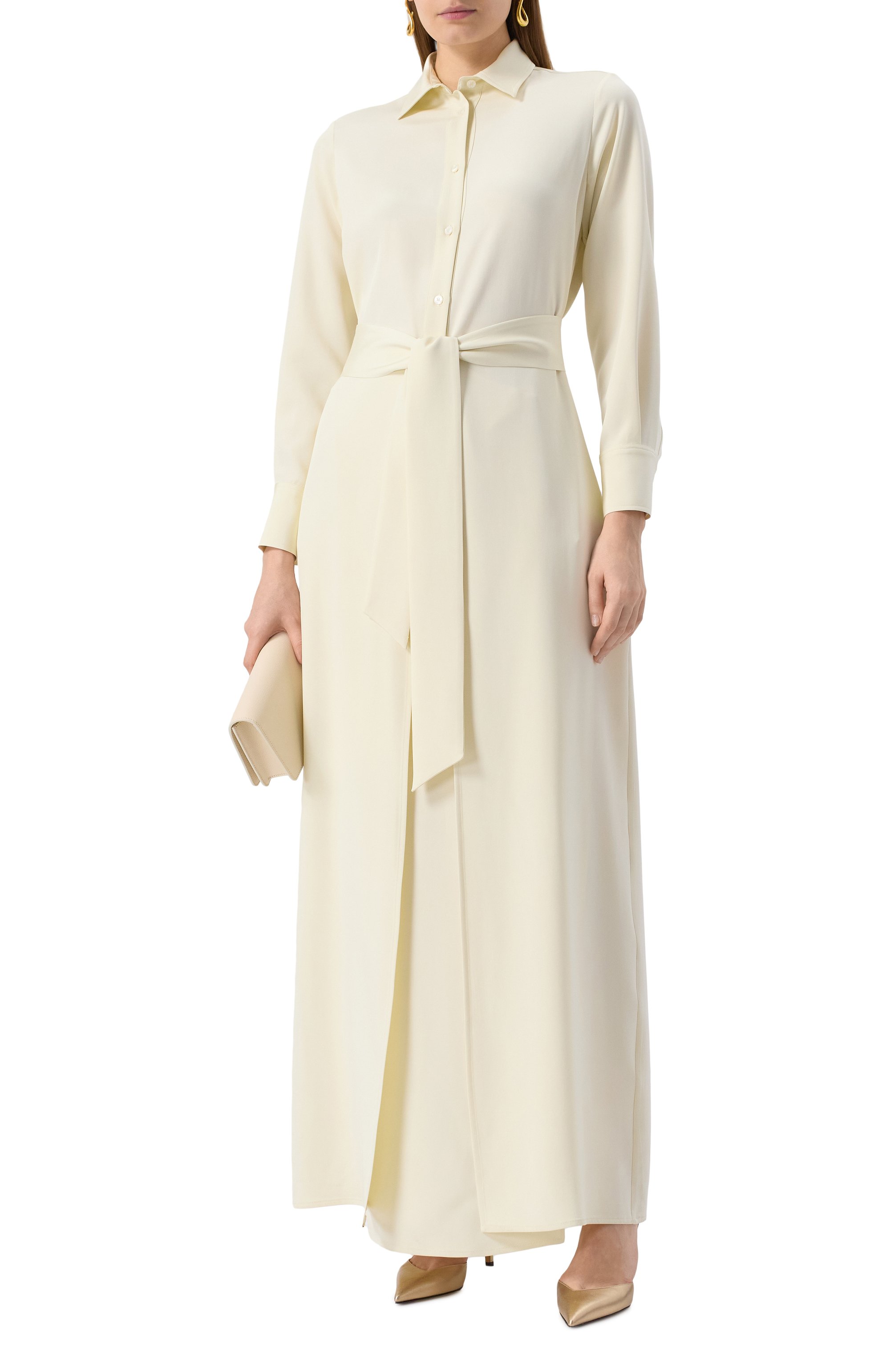 Шелковое платье KITON, арт. D55315K0977A23, фото 2