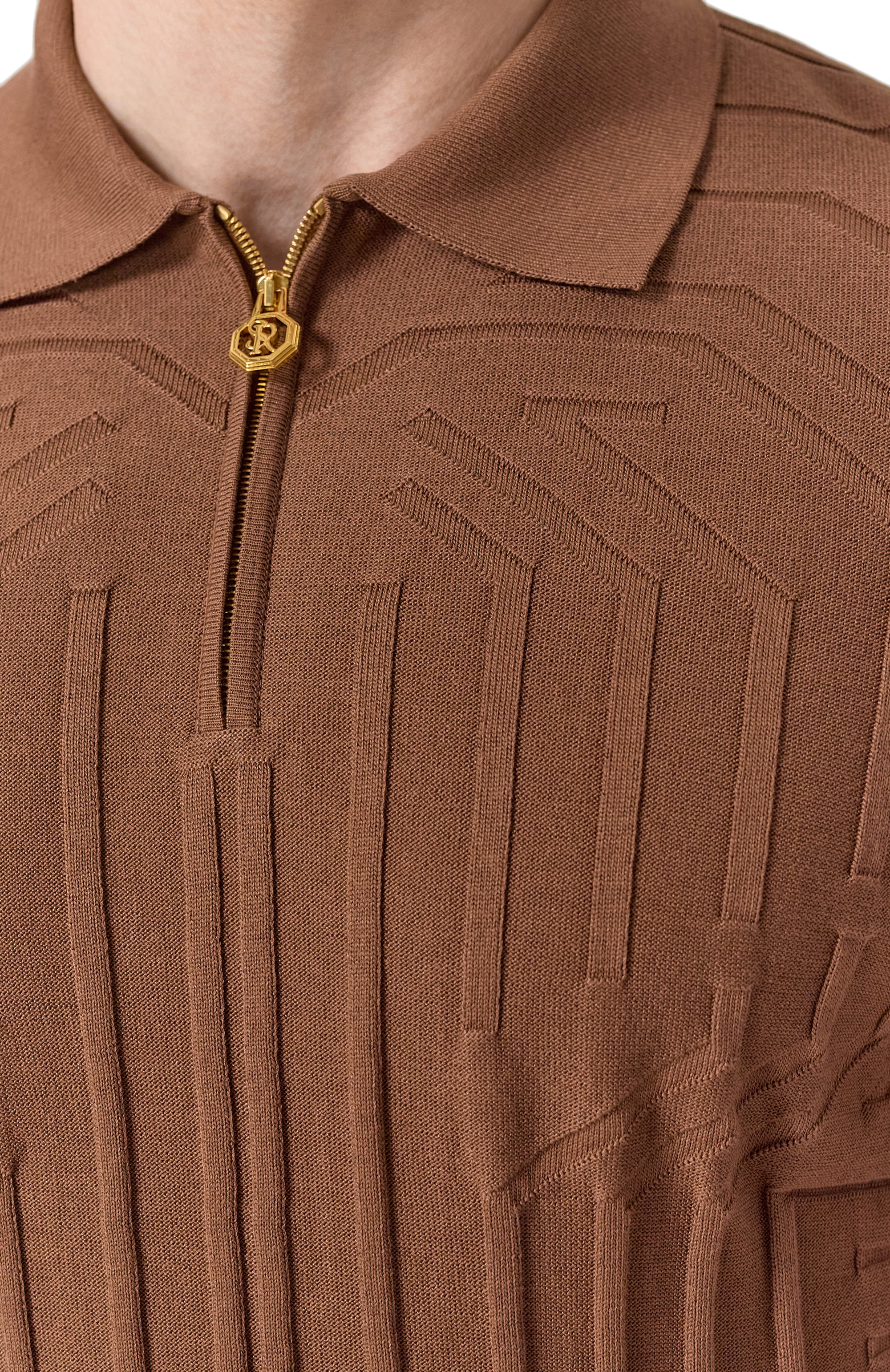 Поло из хлопка и шелка STEFANO RICCI, арт. K818089P31/F25171, фото 5