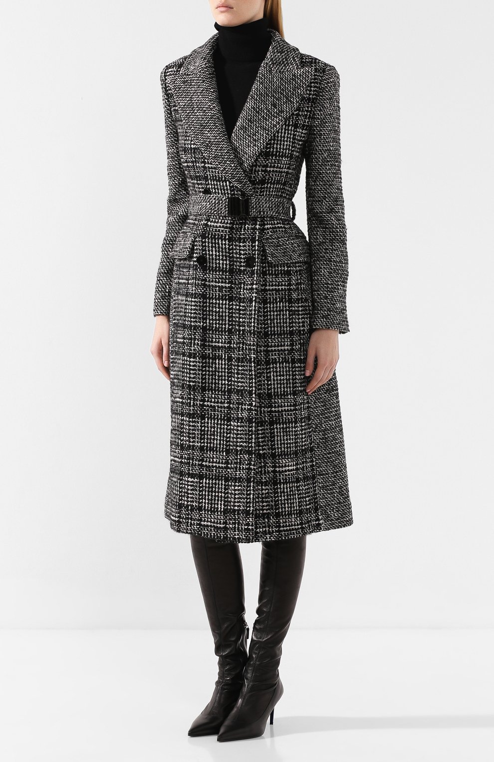Пальто с поясом ERMANNO ERMANNO SCERVINO, арт. 45T CP04 S0N, фото 3