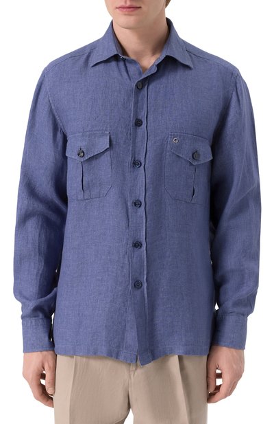 Льняная рубашка STEFANO RICCI, арт. SP007711/BX2930, фото 3