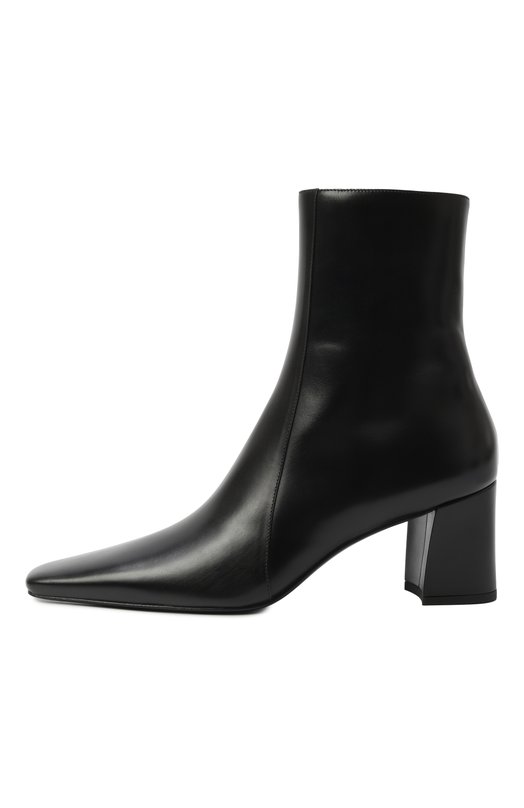 Кожаные ботильоны Rainer 75 Saint Laurent 827697/1YU00 Чёрный  827697/1YU00 Фото 4
