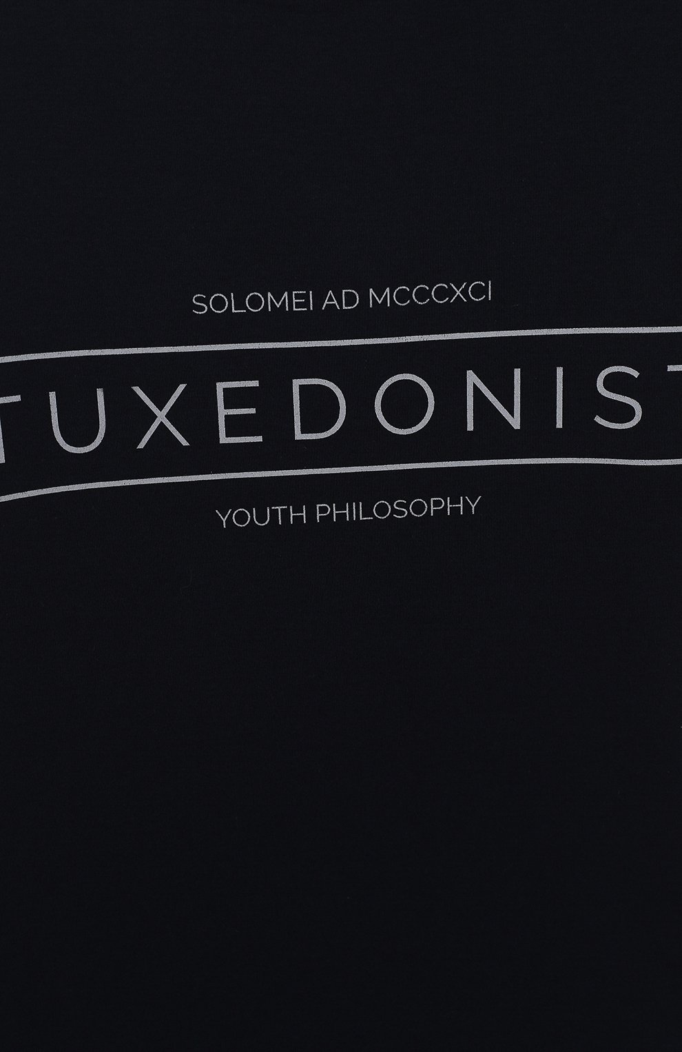 Хлопковая футболка BRUNELLO CUCINELLI синего цвета по цене 21000 руб., арт. BL824S150C, фото 3 Хлопковая футболка BRUNELLO CUCINELLI, арт. BL824S150C, фото 3