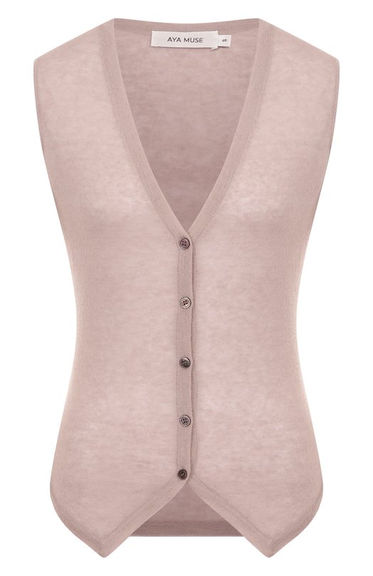 Шерстяной жилет Aya Muse AMPF2556 Бежевый AMPF2556