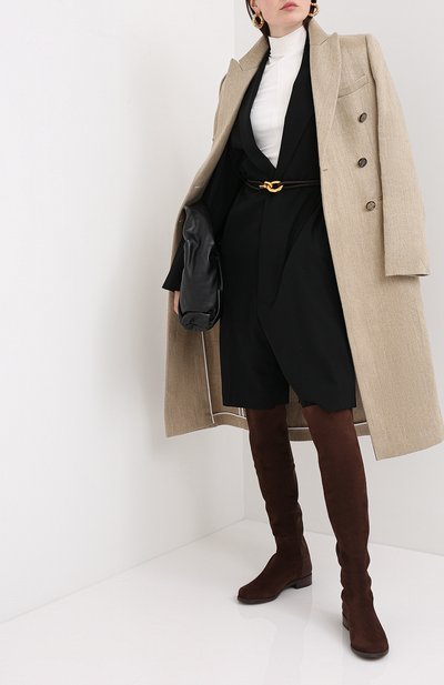 Замшевые ботфорты STUART WEITZMAN, арт. S4465, фото 2