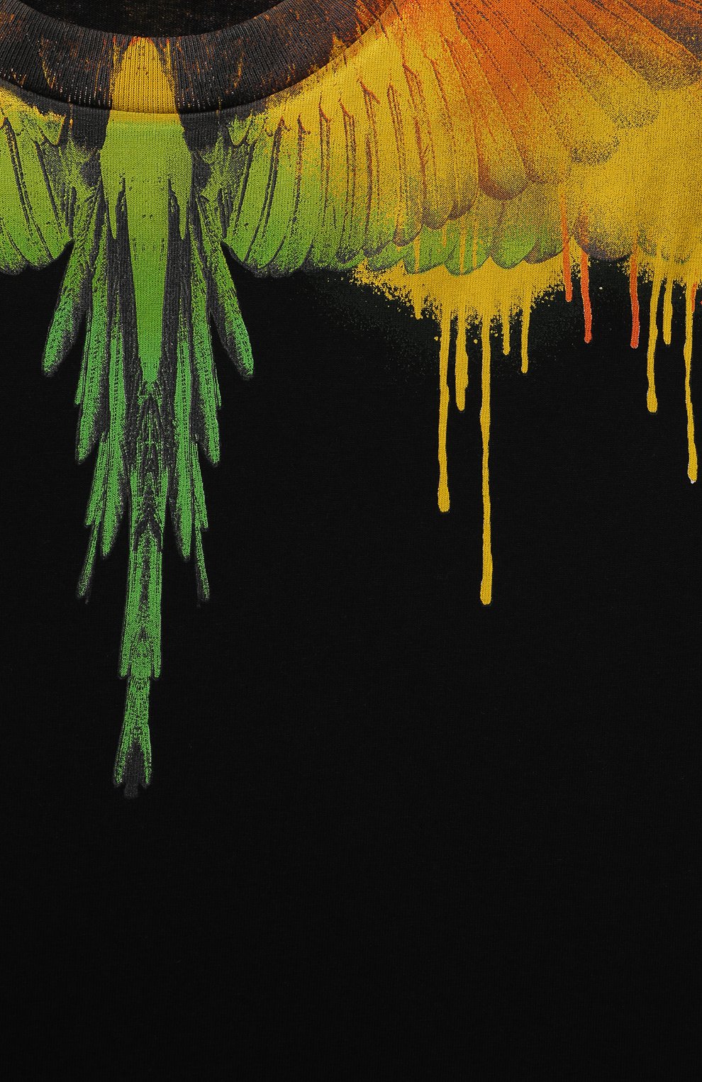 Хлопковая футболка MARCELO BURLON KIDS OF MILAN, арт. 21E/B/MB/1104/0010/2-6Y, фото 3