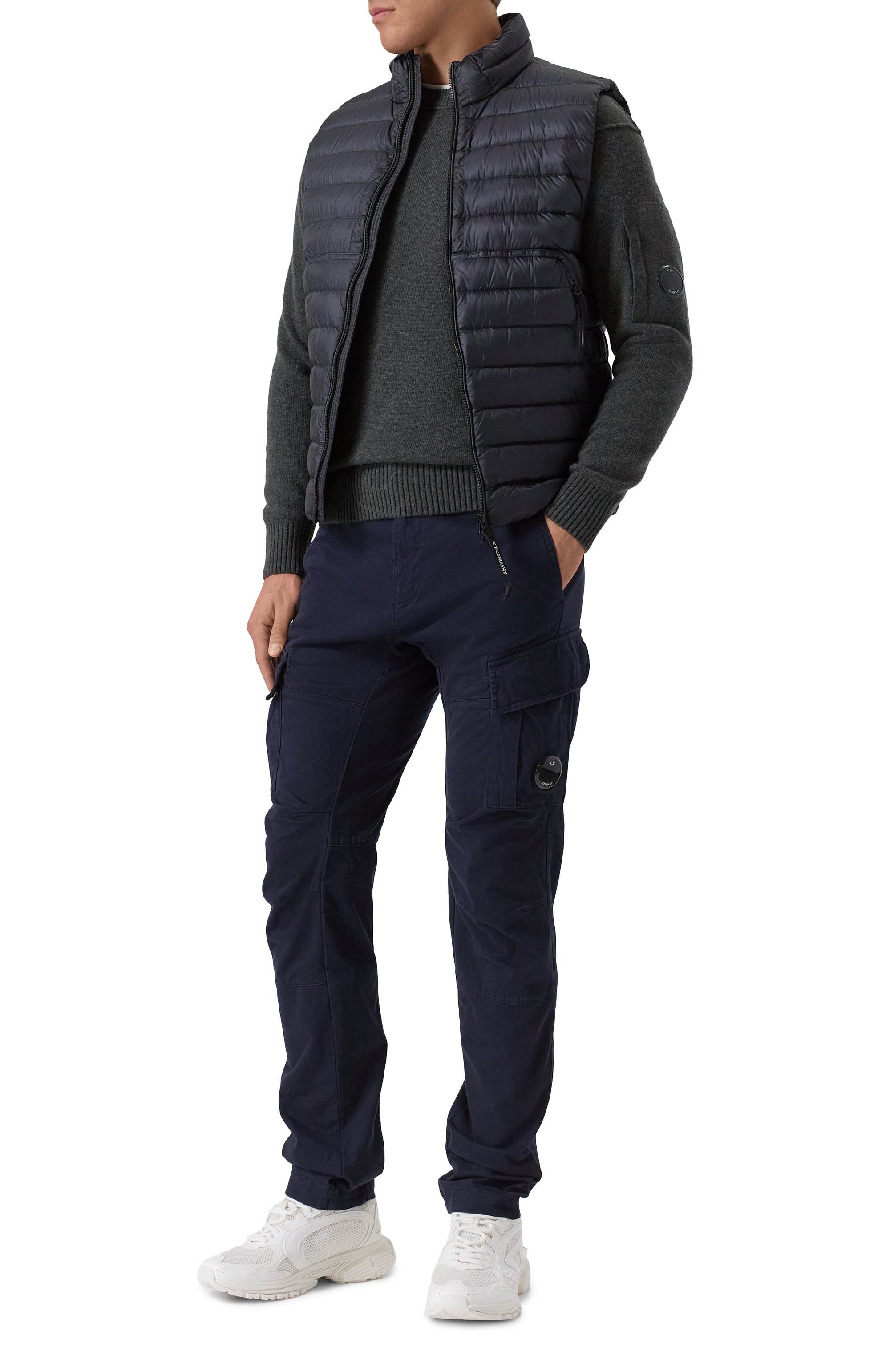 Хлопковые брюки-карго C.P. COMPANY, арт. RFCMPA731A005529G, фото 2