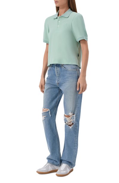 Хлопковое поло MM6, арт. S62GL0034/M20220, фото 2