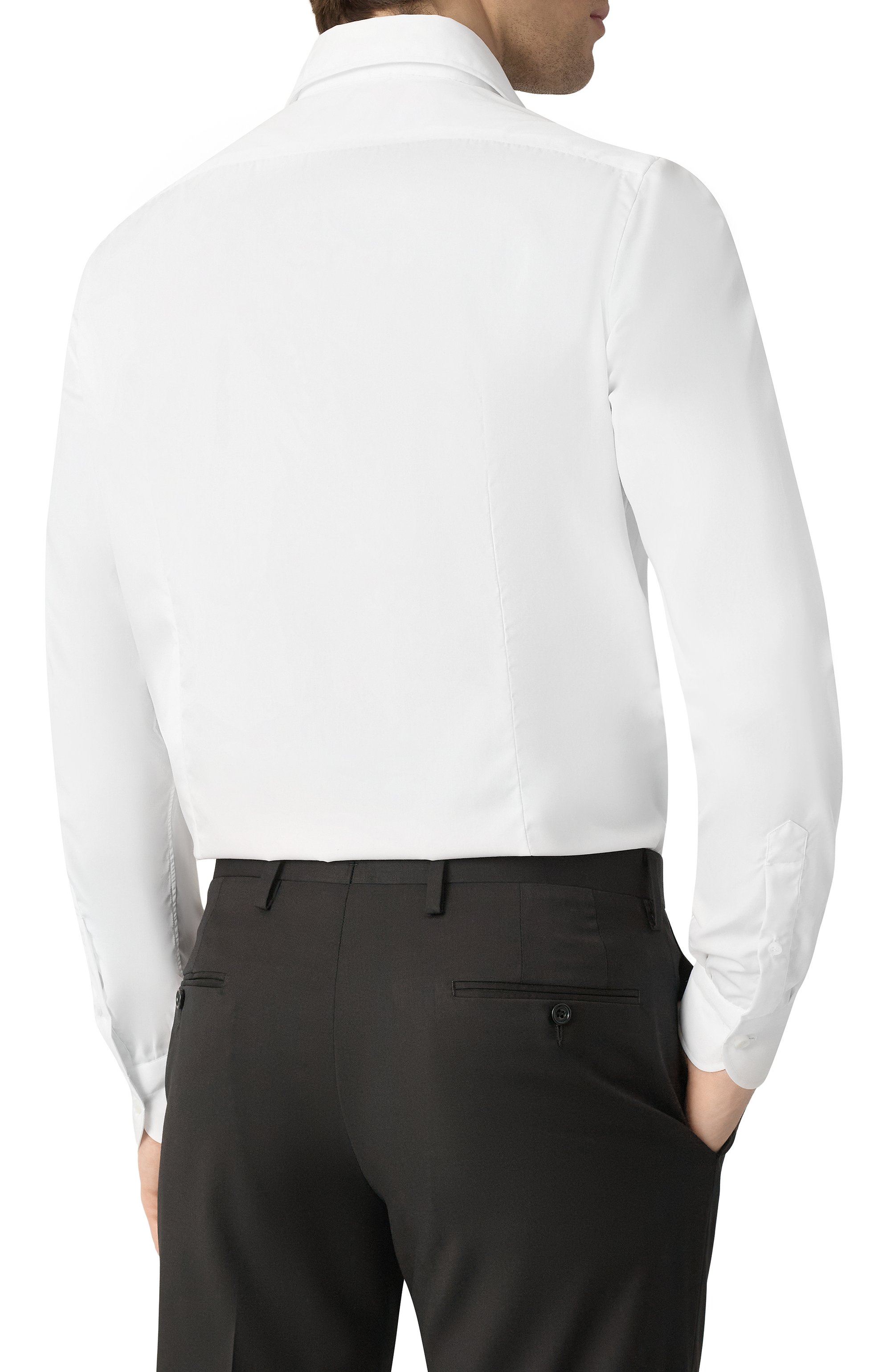 Хлопковая сорочка LUIGI BORRELLI, арт. PS44157, фото 4