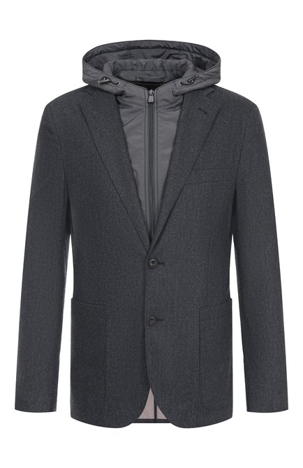 Мужской пиджак из шерсти и кашемира CORNELIANI, арт. 266537-2618535