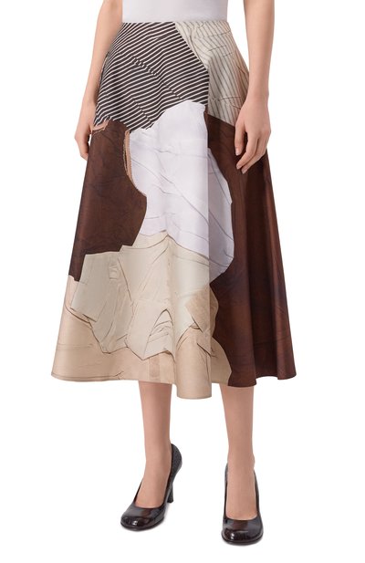 Хлопковая юбка MOSCHINO, арт. A0132/0426, фото 3