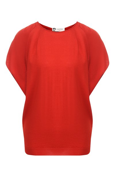 Женский топ из смеси шерсти и шелка LANVIN, арт. RW-T0659M-MA05-P19