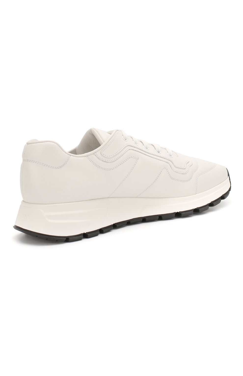 Кожаные кроссовки prax 01 PRADA, арт. 4E3388-72-F0009-G000, фото 4