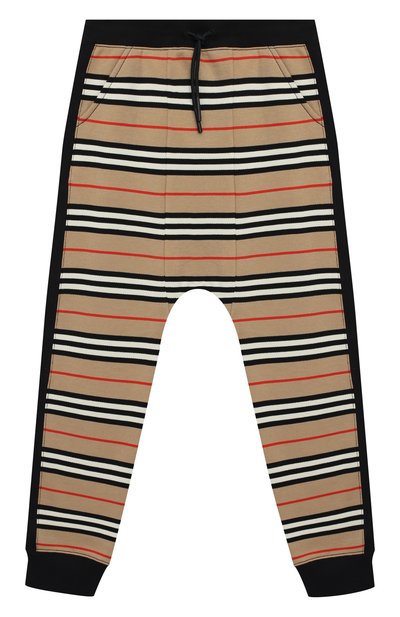 Хлопковые джоггеры BURBERRY, арт. 8022671, фото 1